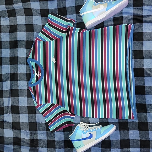 Nike Dunk Hi. I GOT NEXT. Brand New Never worn.  W/Matching Tee. Size 13 - Picture 2 of 16